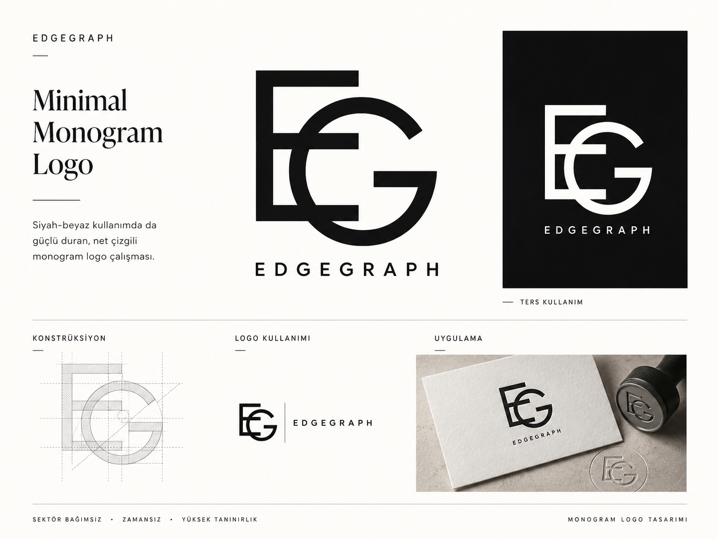 Minimal Monogram Logo